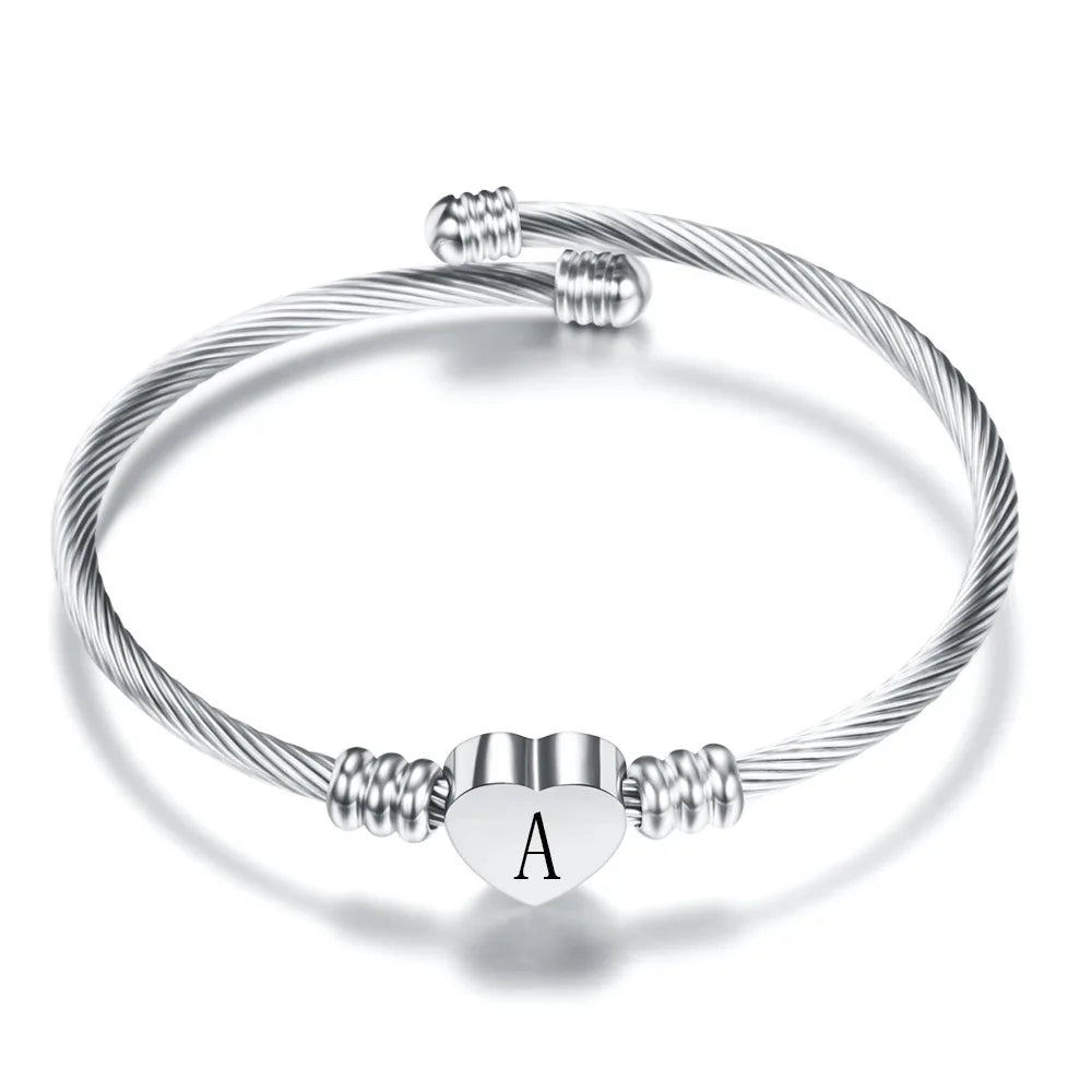 Mothers Day Initial Bracelet
